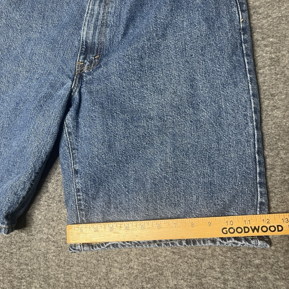 Levis 550 Jean Shorts Mens 38 Jorts Blue Denim Y2K Dad Skater Relax Fit Casual - Picture 5 of 14